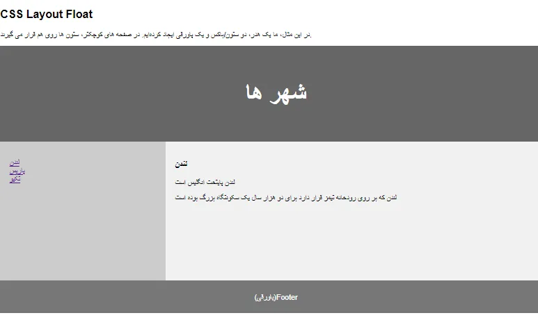 آموزش طرح بندی و تکنیک های چیدمان عناصر HTML - تصویر 3