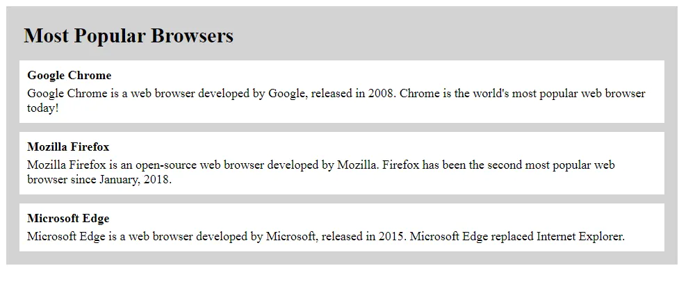 عنصر html