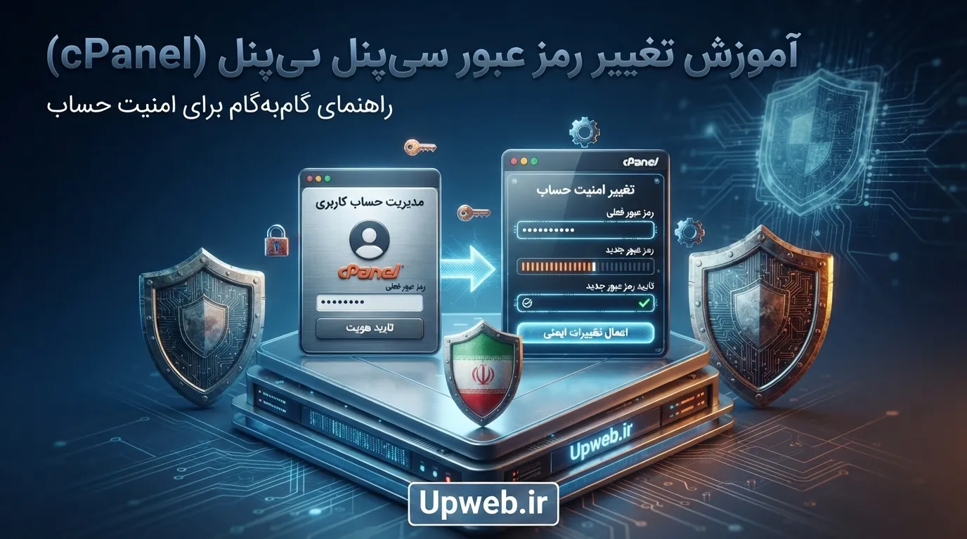 تغییر پسورد سی پنل