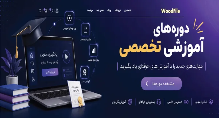 قالب قالب فروش محصولات دانلودی وودفایل